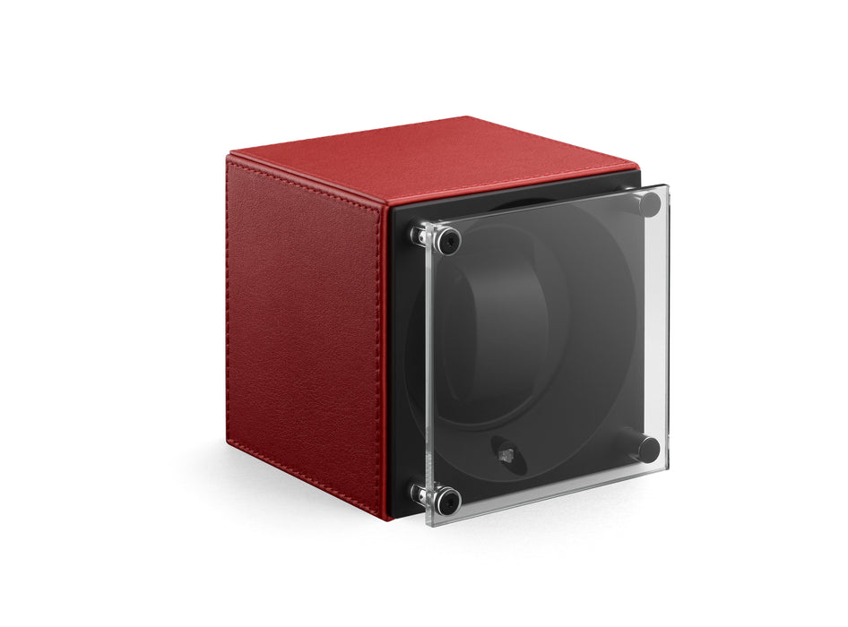 Masterbox Single Red Toledo Leather Red Stitches - SwissKubik