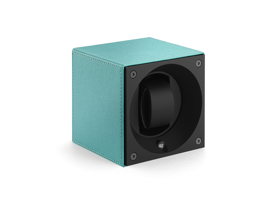 Masterbox Single Turquoise Toledo Leather Tuquoise Stitches - SwissKubik