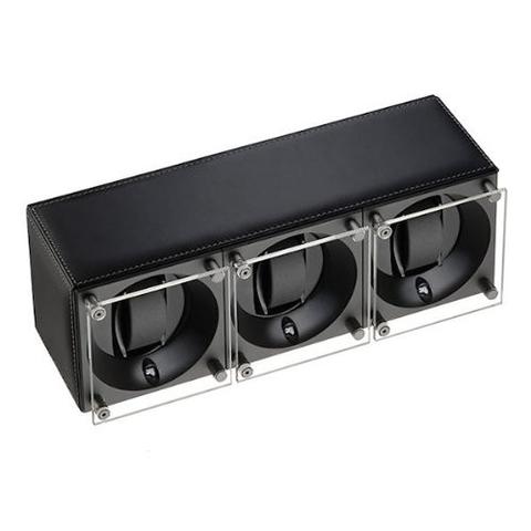 Masterbox Trio Black Toledo Leather
Black Stitches - SwissKubik