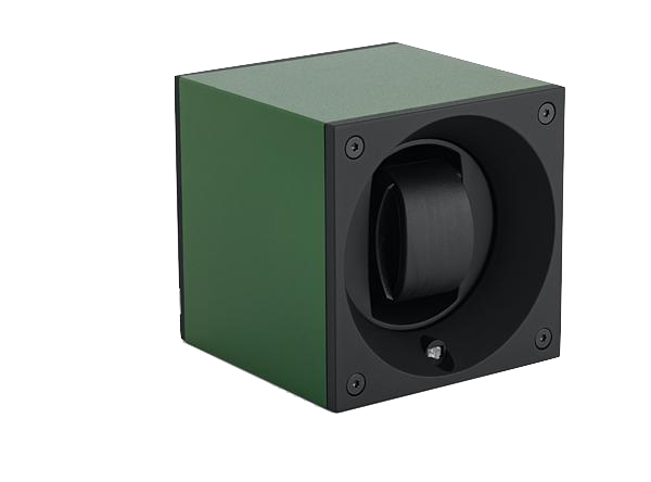 Aluminum Masterbox Single Dark Green Anodized Aluminum - SwissKubik