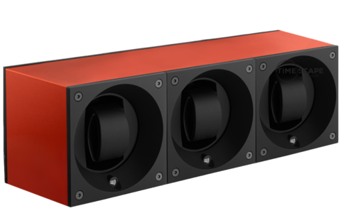 Masterbox Aluminum Trio Red Anodized Aluminum - SwissKubik
