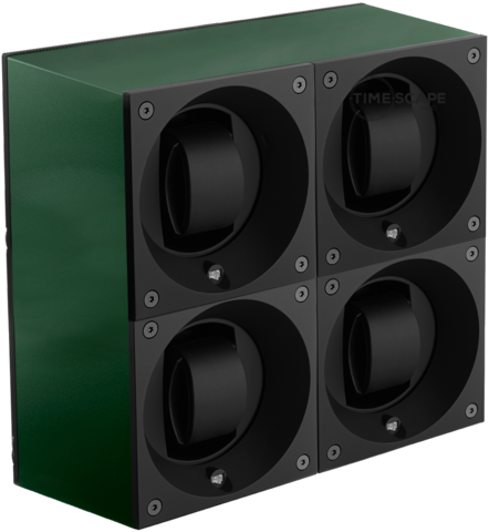 Masterbox Aluminum Trio Dark Green Anodized Aluminum - SwissKubik