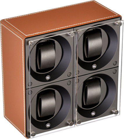 Masterbox Quattro Honey Toledo Leather
White Stitches - SwissKubik