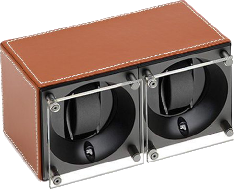 Masterbox Duo Honey Toledo Leather
White Stitches - SwissKubik