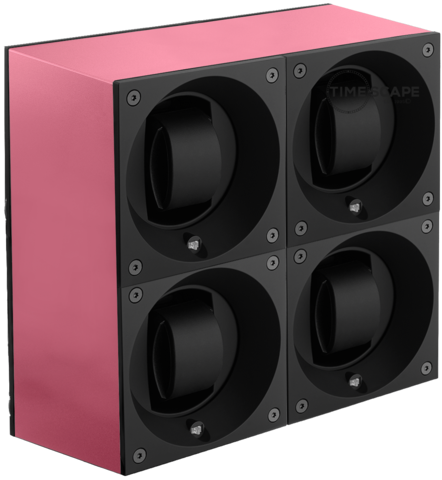 Masterbox Aluminum Quattro Pink Anodized Aluminum - SwissKubik