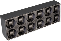 Masterbox Aluminum 12 Positions Black Anodized Aluminum